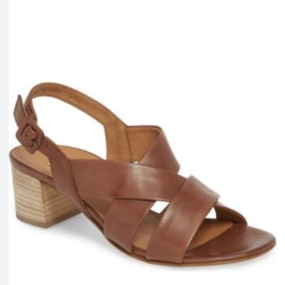 Paul Green Brown Reese Slingback Strappy Sandals - 3.5UK / 6US - Picture 1 of 11